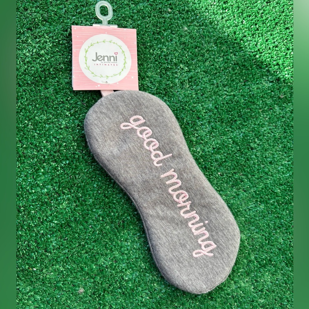 Jenni “Good Morning” Eye Mask (Brand New)